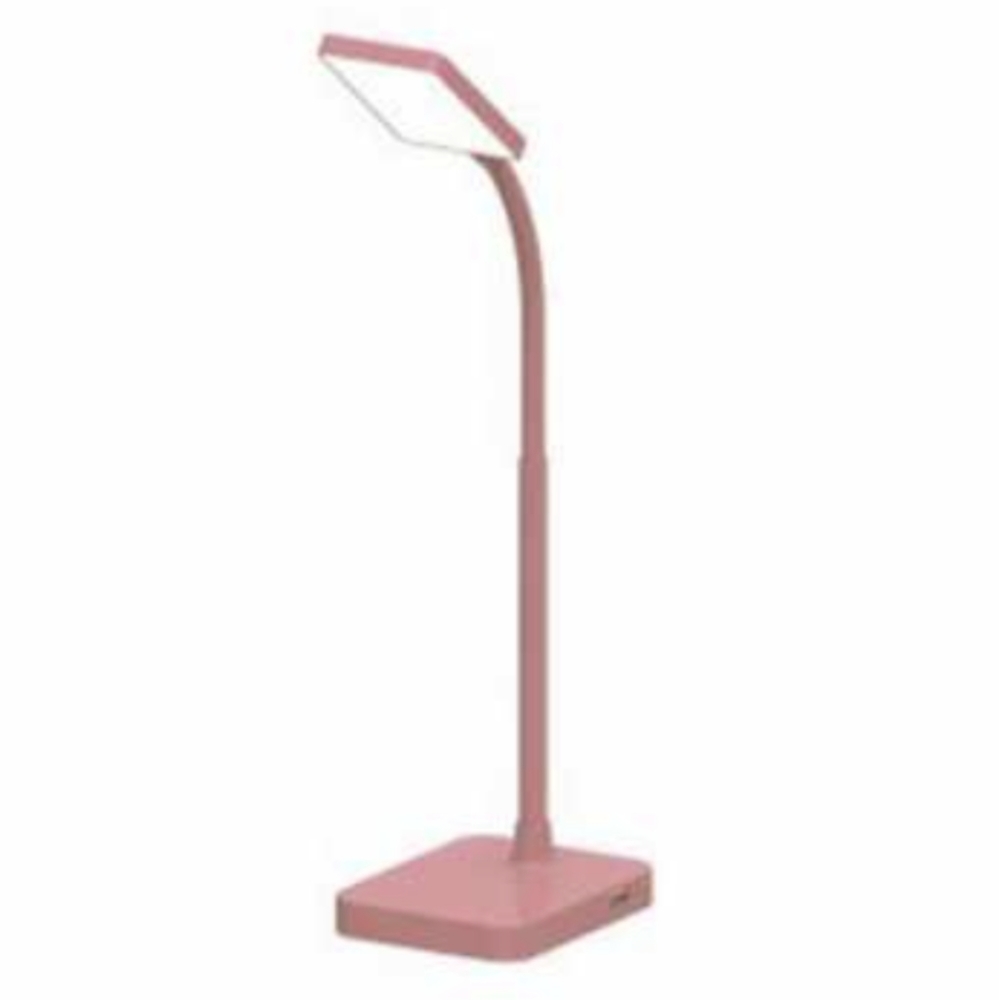 New MaxLite Pink Slim LED Desk Lamp With USB Port, Energy Saving